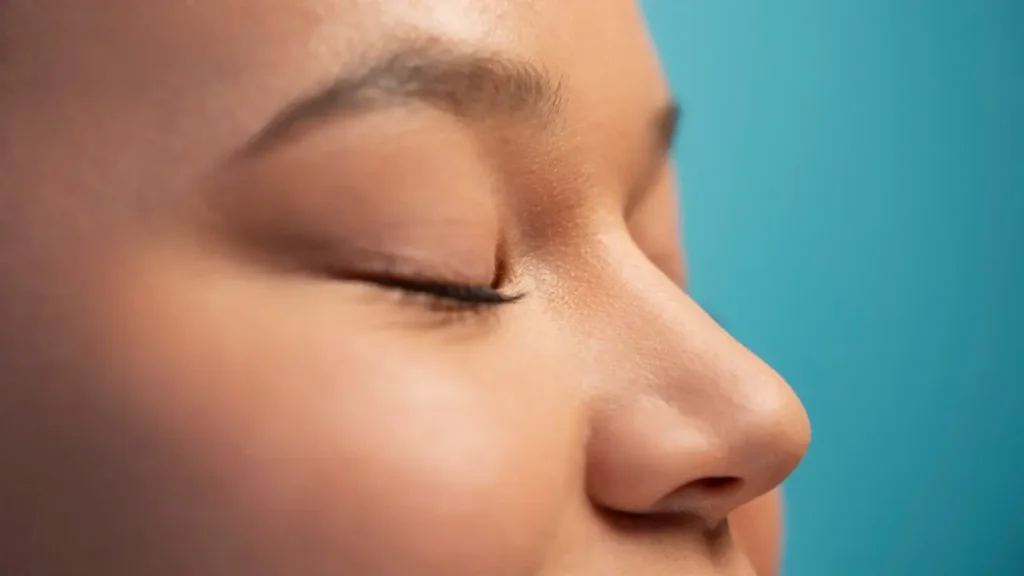 nose white